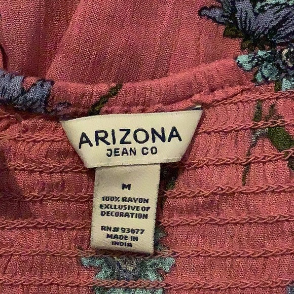 Arizona Jean Co Smock Off Shoulder Top - Picture 4 of 4
